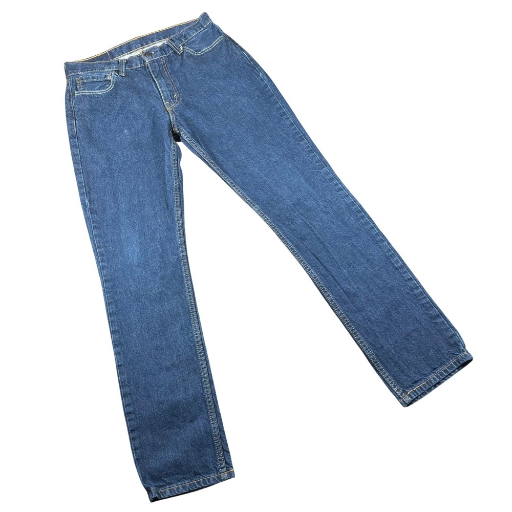 Levi's 511 Men 33x32‎ Blue Slim Fit Denim Jeans Casual Everyday